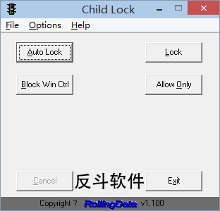 Child Lock - 键盘鼠标锁丨www.apprcn.com 反斗软件